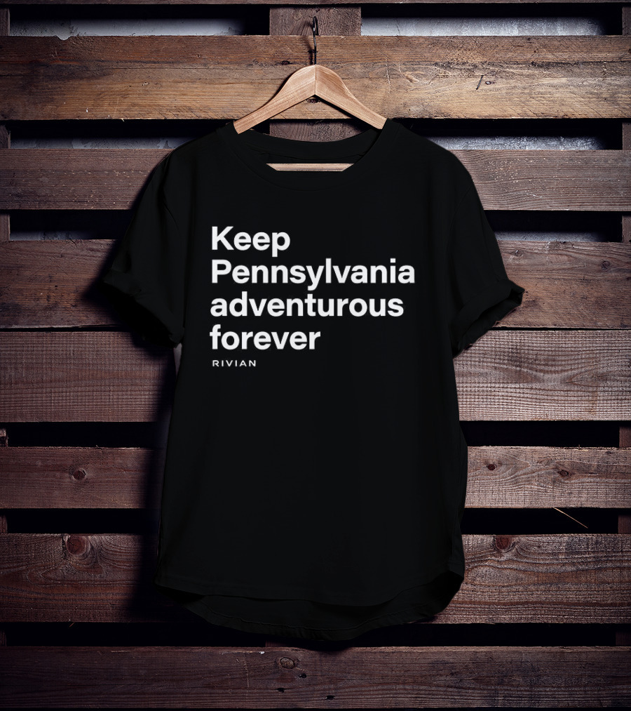 Keep Pennsylvania Adventurous Forever Traveler's Tribute To Nature And Exploration T-Shirt
