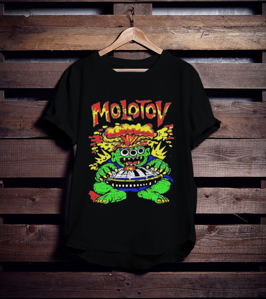 Molotov January 31 2026 Mexico Monster Art Explosion T-Shirt