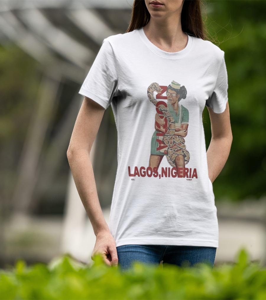 NOCTA Homecoming Lagos Nigeria Nurse Snake T-Shirt