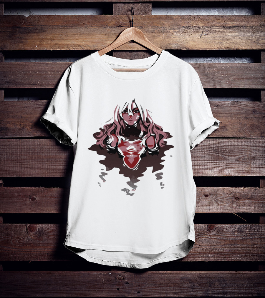 Signalis Remember Our Promise Anime Character With Heart Symbol And Pink Hair T-Shirt