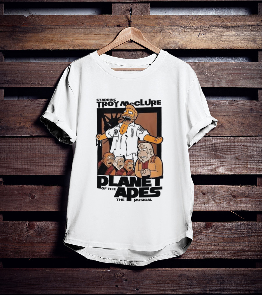 Starring Troy McClure Planet Of The Apes The Musical T-Shirt