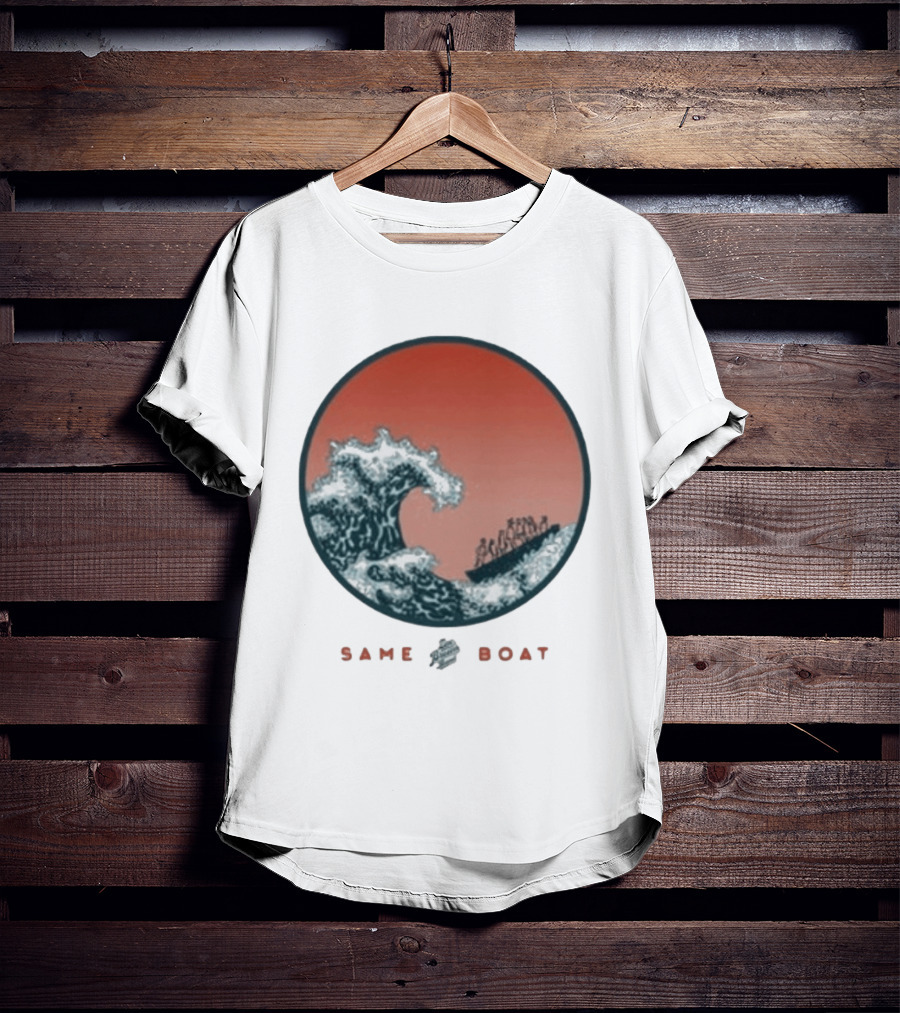 Zac Brown Band Same Boat Wave T-Shirt