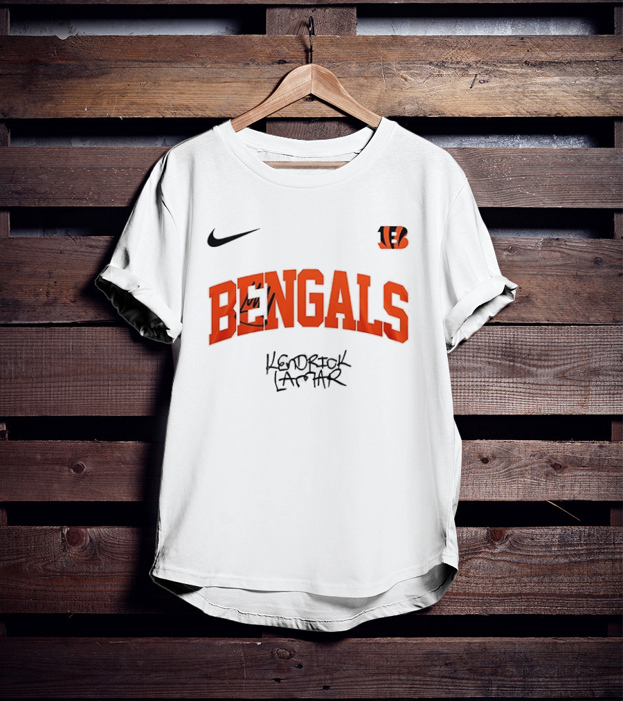 Cincinnati Bengals Kendrick Lamar King Kunta Collaboration Nike 16 T-Shirt