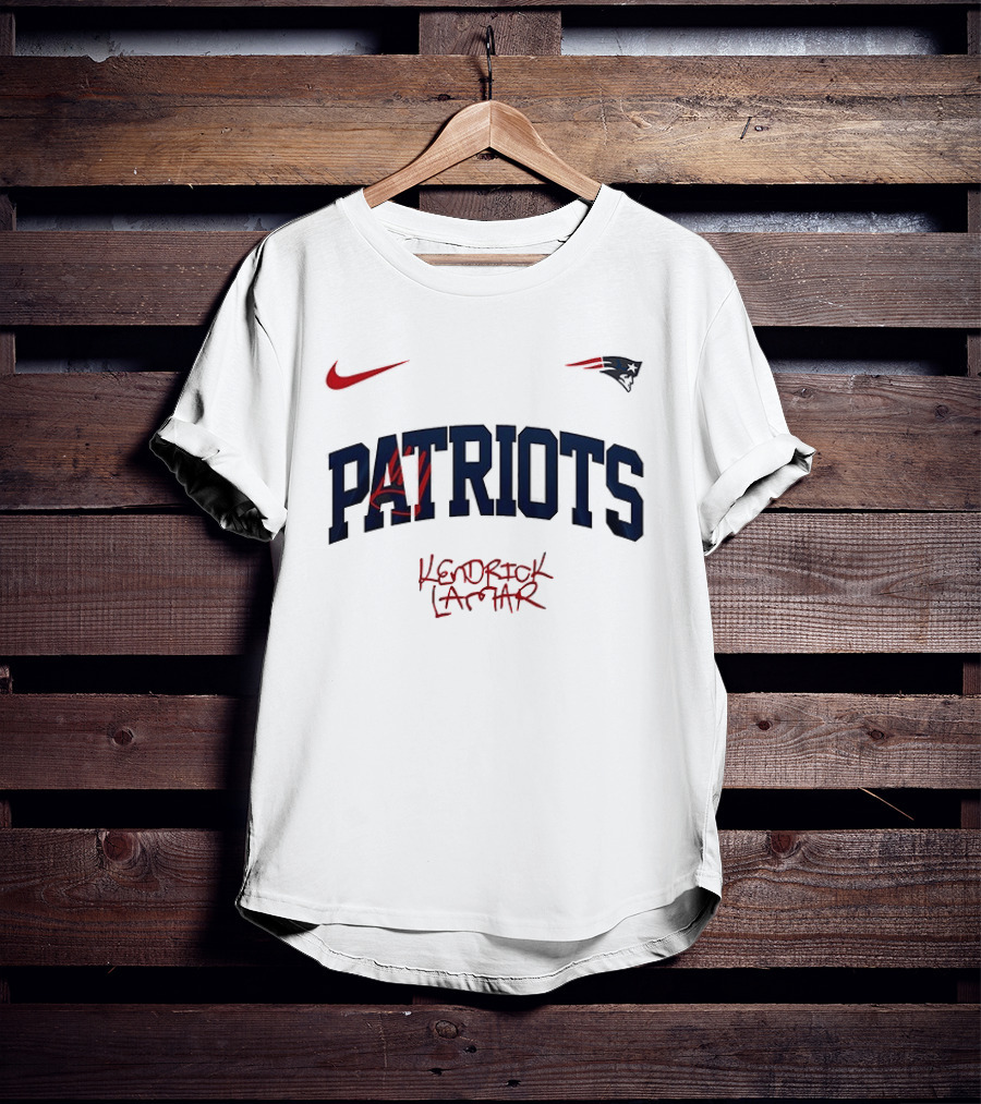 Nike New England Patriots Kendrick Lamar Collaboration T-Shirt
