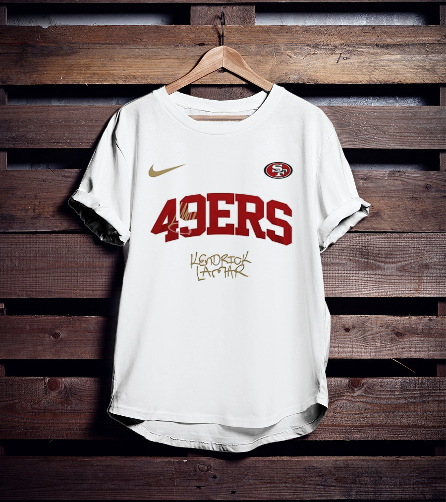 Nike 49ers Kendrick Lamar King Kunta Collaboration T-Shirt