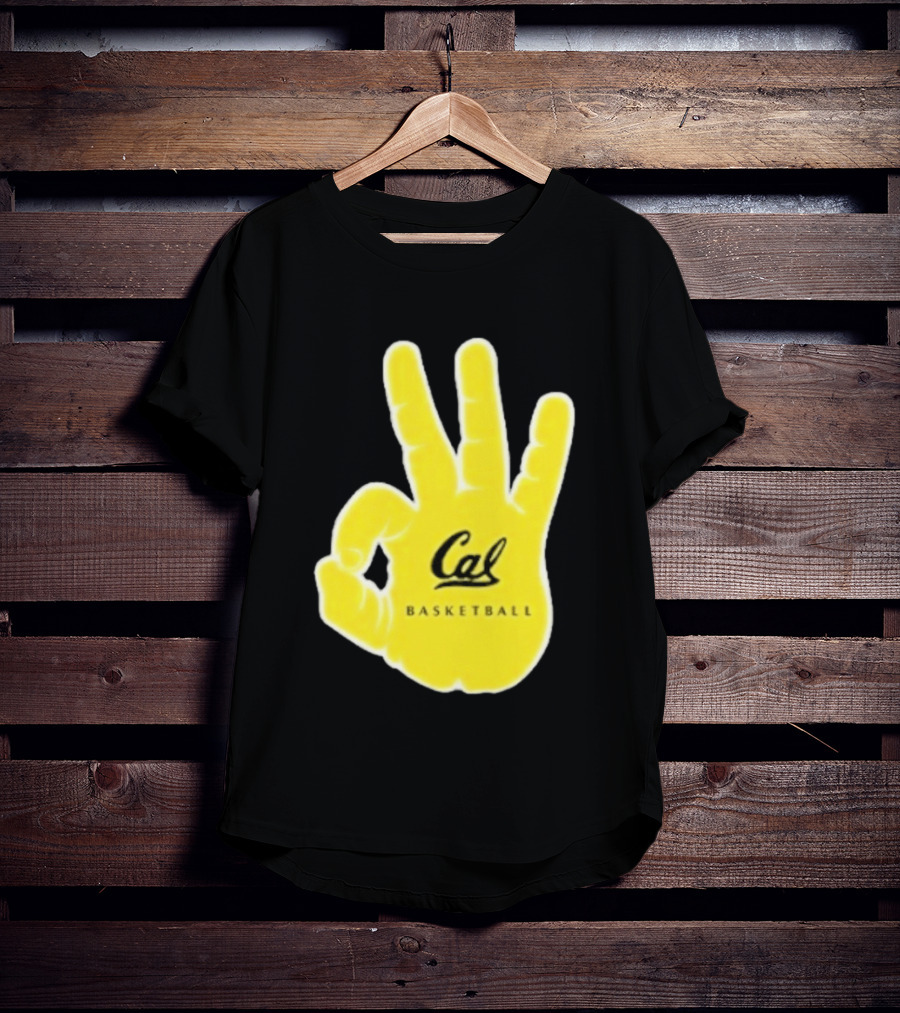 Cal Basketball Hand Sign California Golden Bears T-Shirt