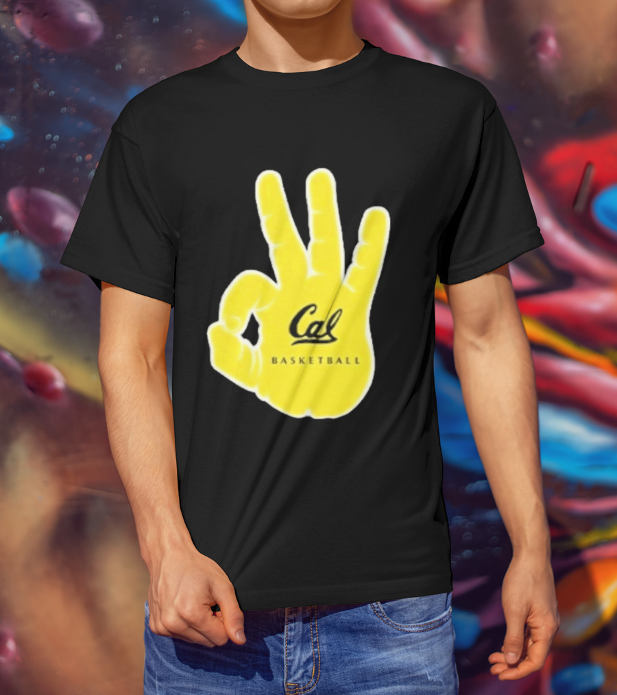 Cal Basketball Hand Sign California Golden Bears T-Shirt