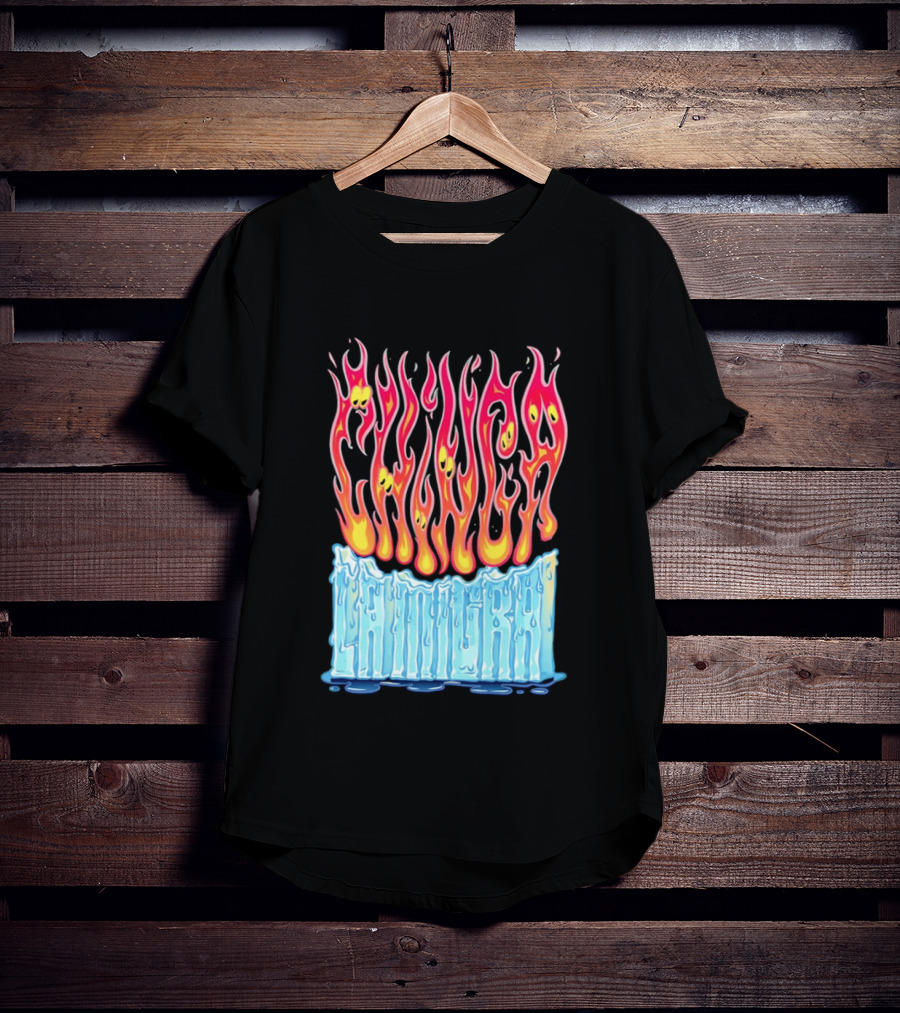 Chili Chimichanga Ice Fire Fusion Melting Pantera T-Shirt