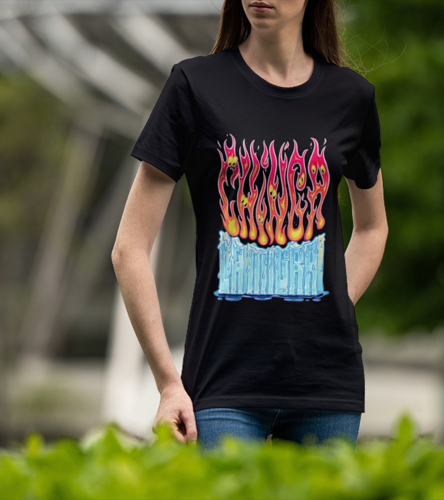 Chili Chimichanga Ice Fire Fusion Melting Pantera T-Shirt