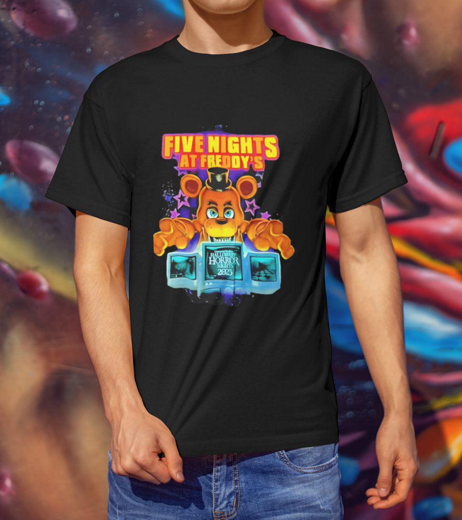 Five Nights At Freddy's Halloween Horror Nights 2025 Freddy Fazbear Animatronic T-Shirt