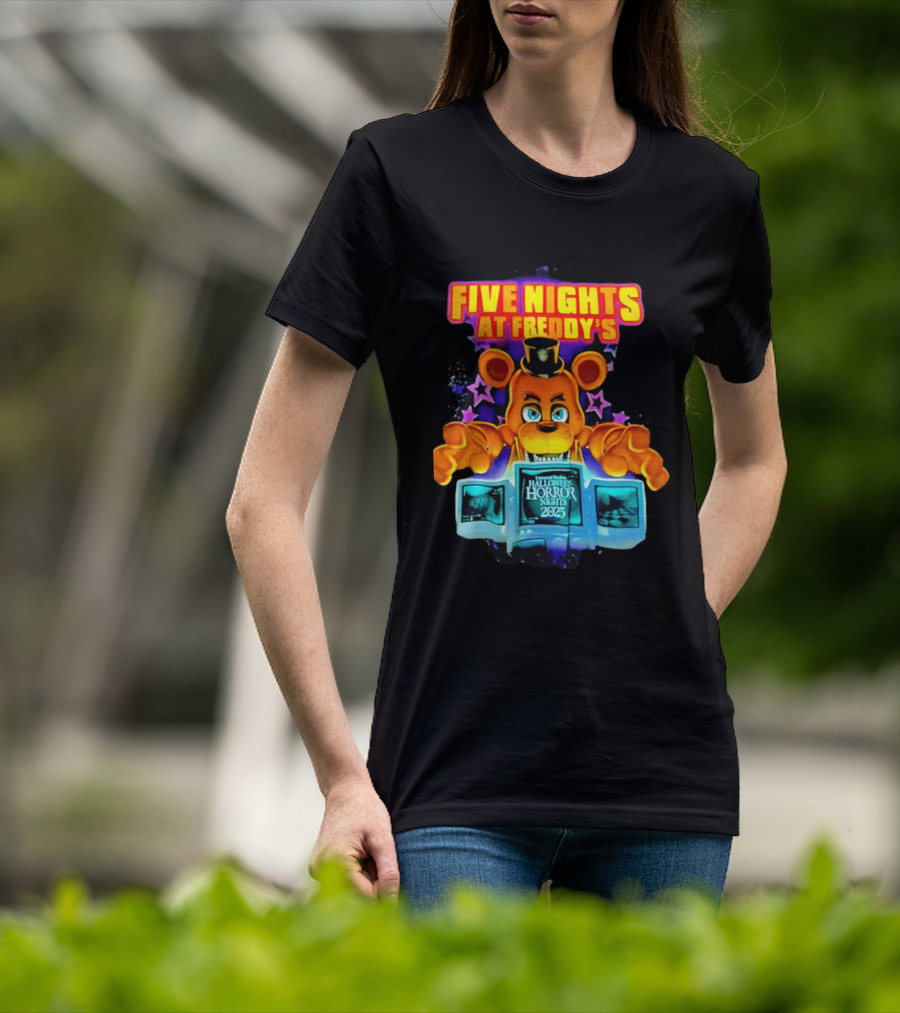 Five Nights At Freddy's Halloween Horror Nights 2025 Freddy Fazbear Animatronic T-Shirt