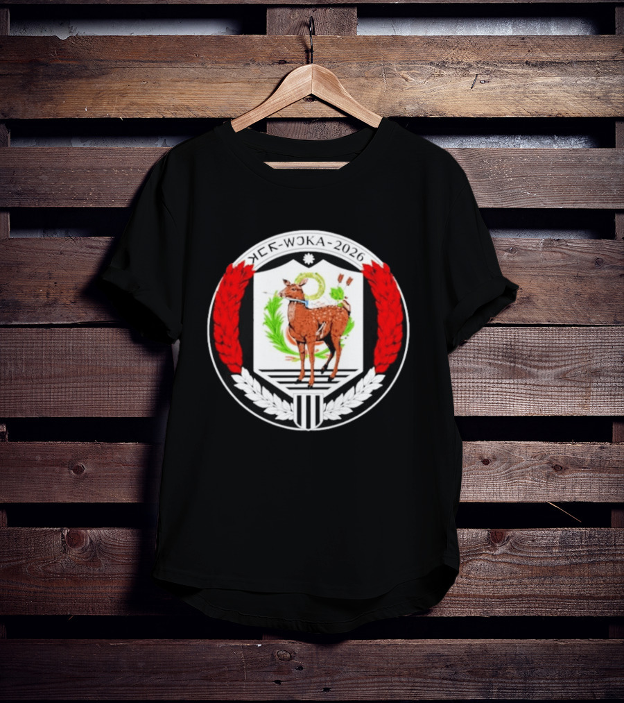 My Chemical Romance Peru Moat Deer 2026 Red Wreath T-Shirt