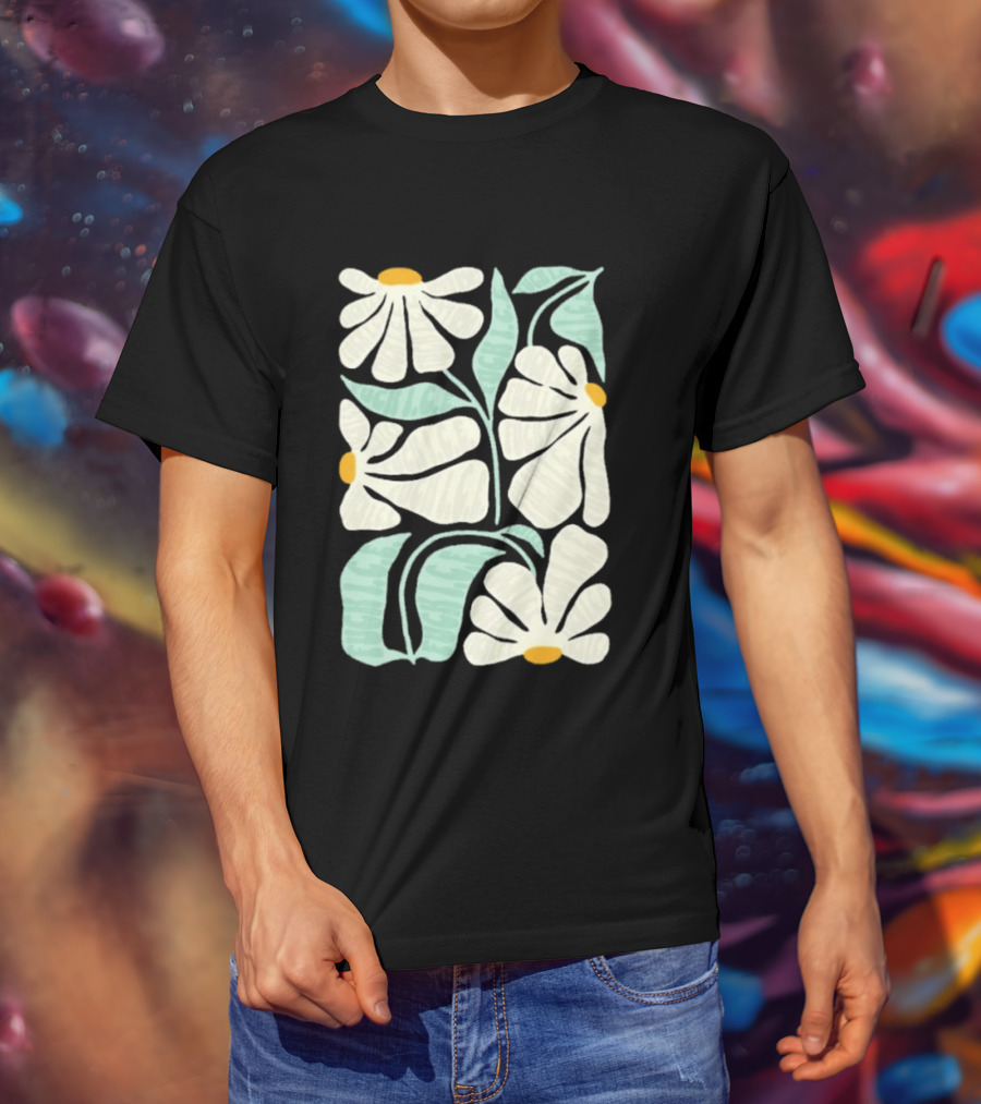 Subtle Ice Floral Fuck Blossoms T-Shirt