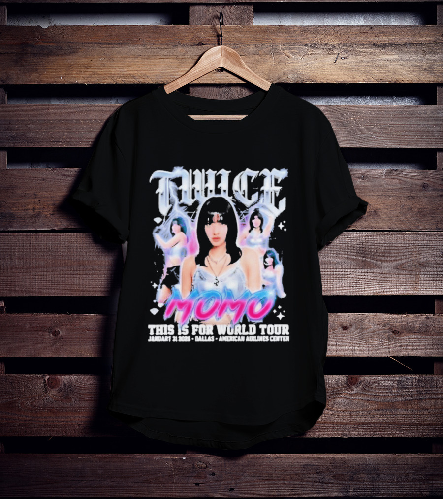 TWICE Momo This Is For World Tour August 17 2019 Kuala Lumpur Axiata Arena Concert T-Shirt