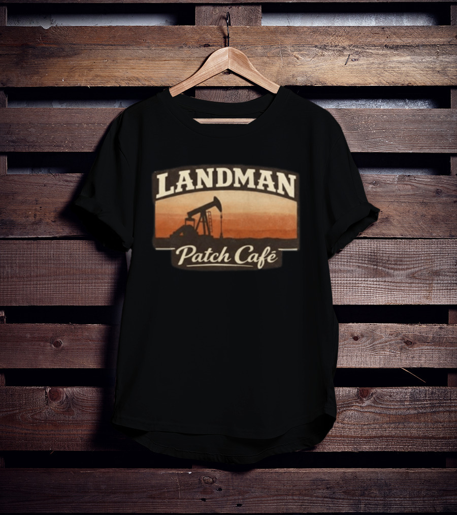 Landman Patch Café Oilfield T-Shirt