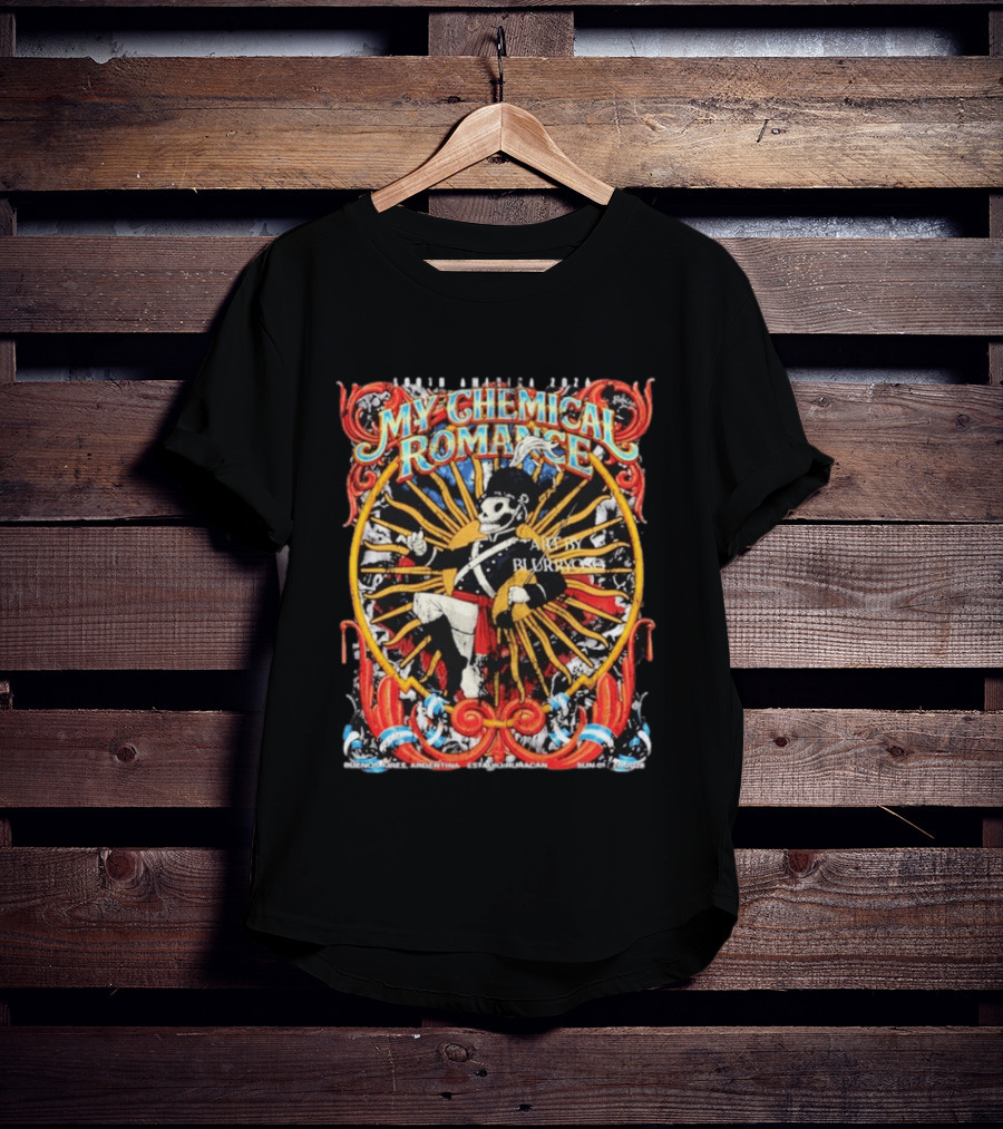 My Chemical Romance Argentina Tour 2026 Lucho Rivera T-Shirt