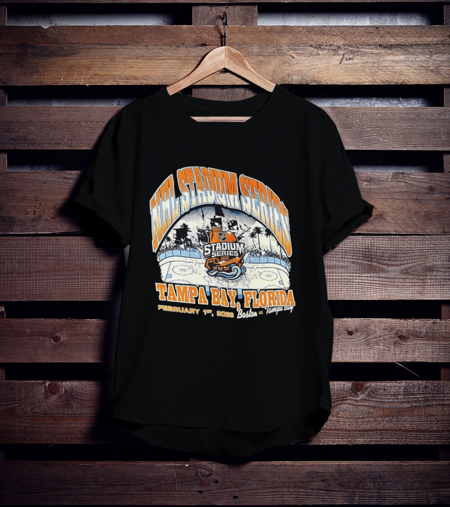 NHL Stadium Series Tampa Bay Florida 2026 Boston Vs Tampa Bay February 1st T-Shirt
