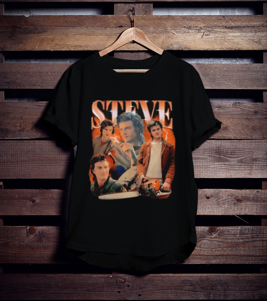 Steve Heartthrob Electric Style Stranger Things T-Shirt