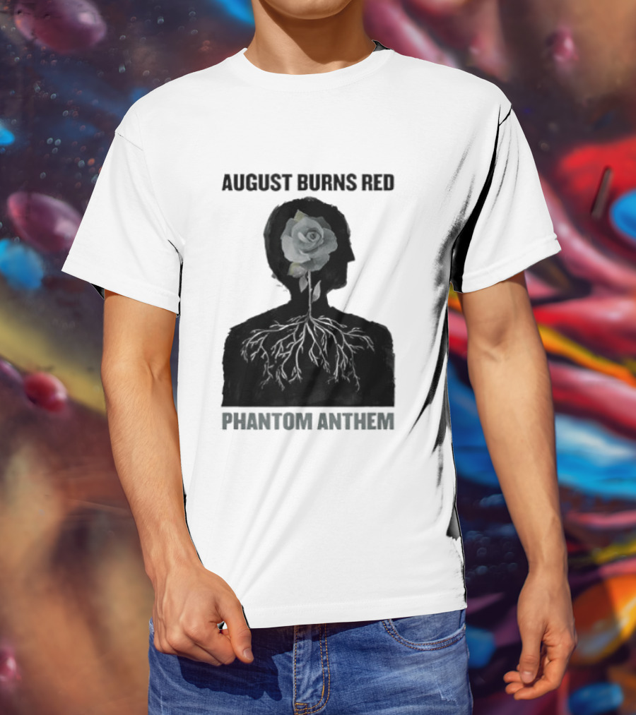 August Burns Red Phantom Anthem Rose T-Shirt