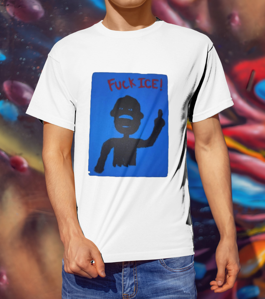 Kid Cudi Protest Message Blue T-Shirt