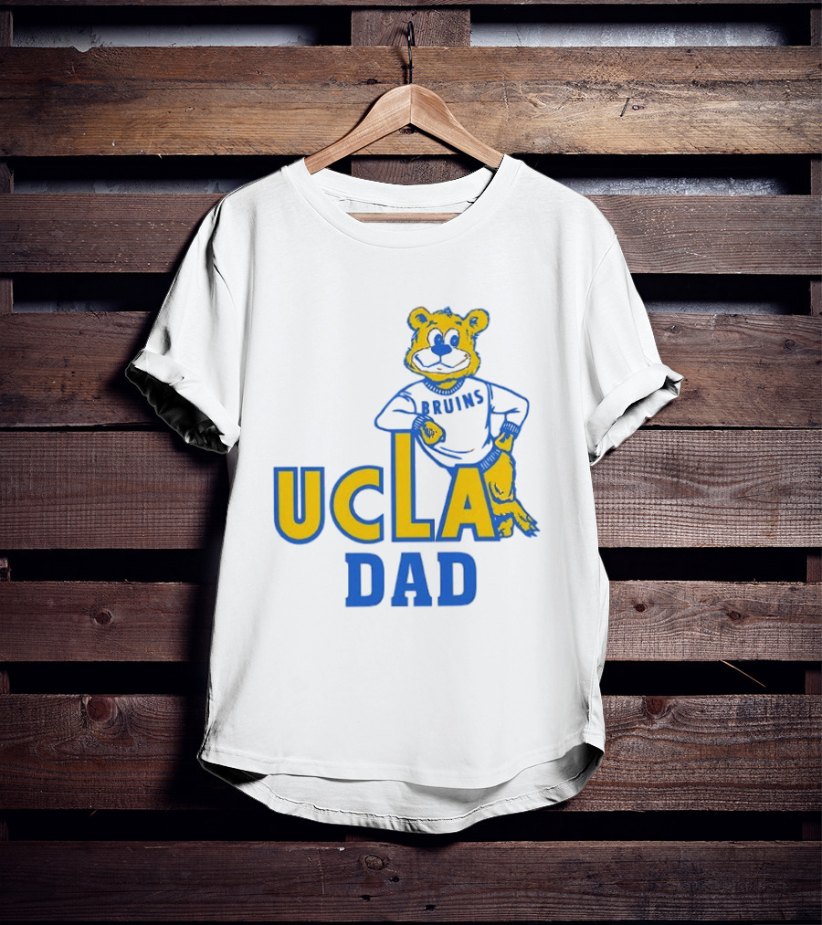 UCLA Dad Bruins Bear Mascot Official Mark Cuban T-Shirt