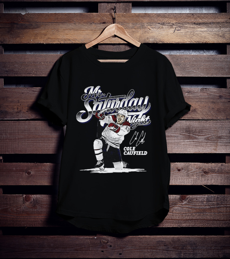 Mr. Saturday Night Cole Caufield Montreal Canadiens NHL T-Shirt