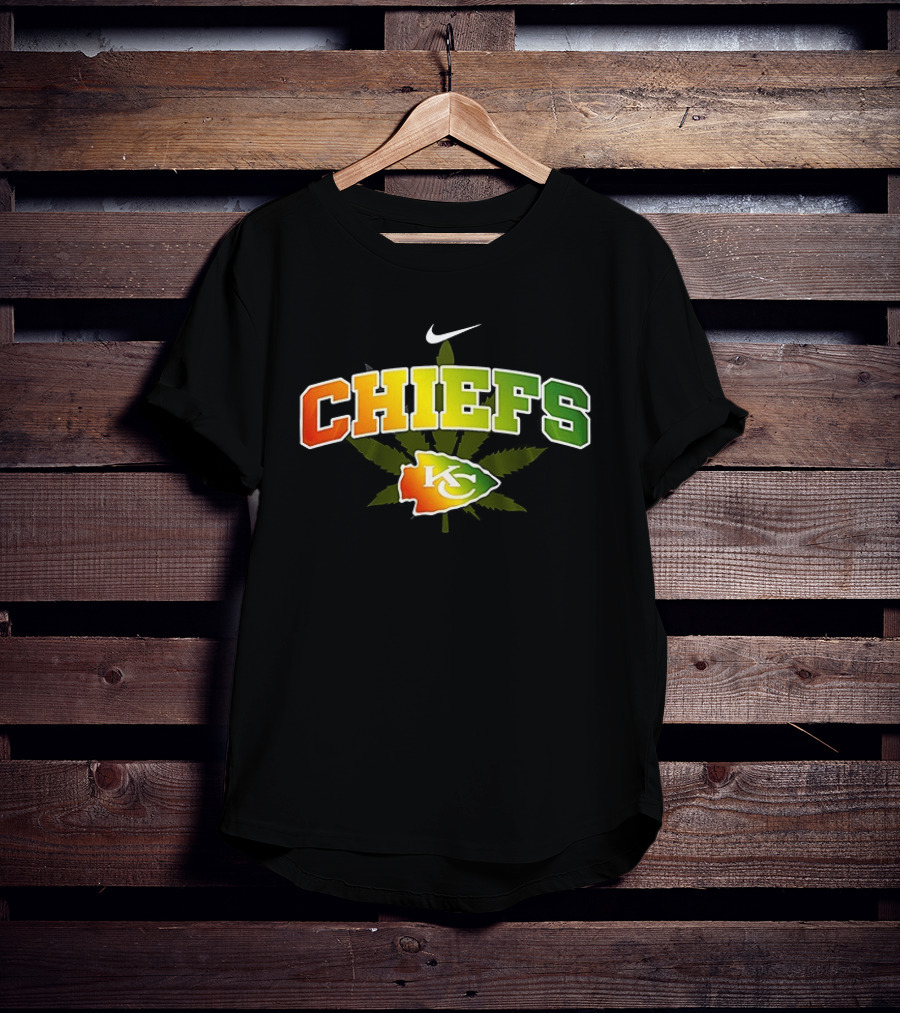 Kansas City Chiefs One Love Nike Chiefs Leaf T-Shirt