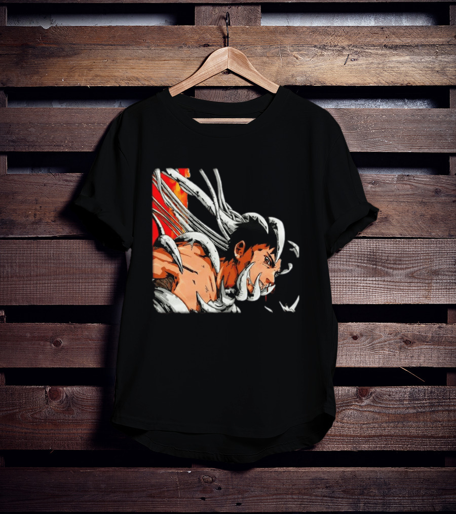 Obito Battle Mode Fourth Great Ninja War Scene Naruto Anime T-Shirt