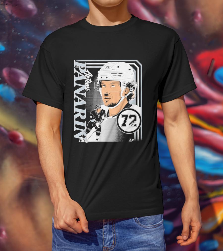 Artemi Panarin 72 LA Hockey Frame T-Shirt