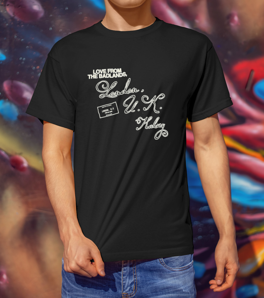 Love From The Badlands London U.K. Halsey Event Limited Release T-Shirt