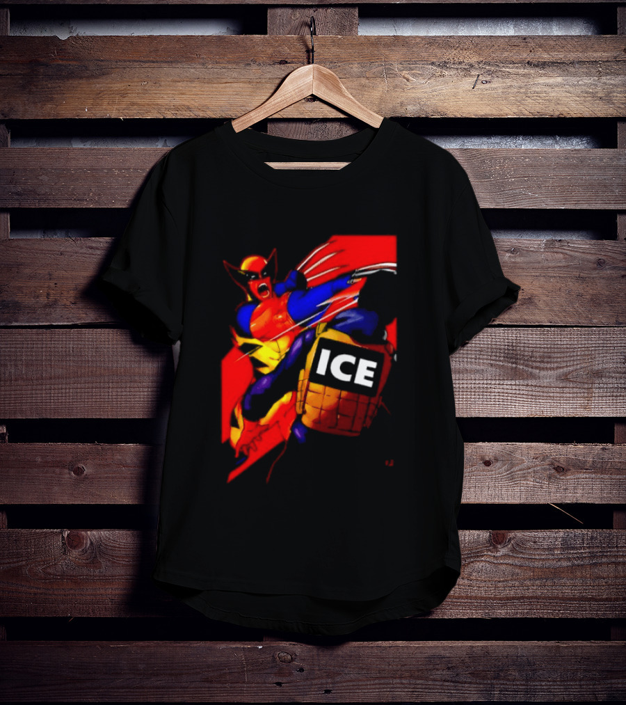 Wolverine Fuck ICE Forever And Always Claws Action T-Shirt