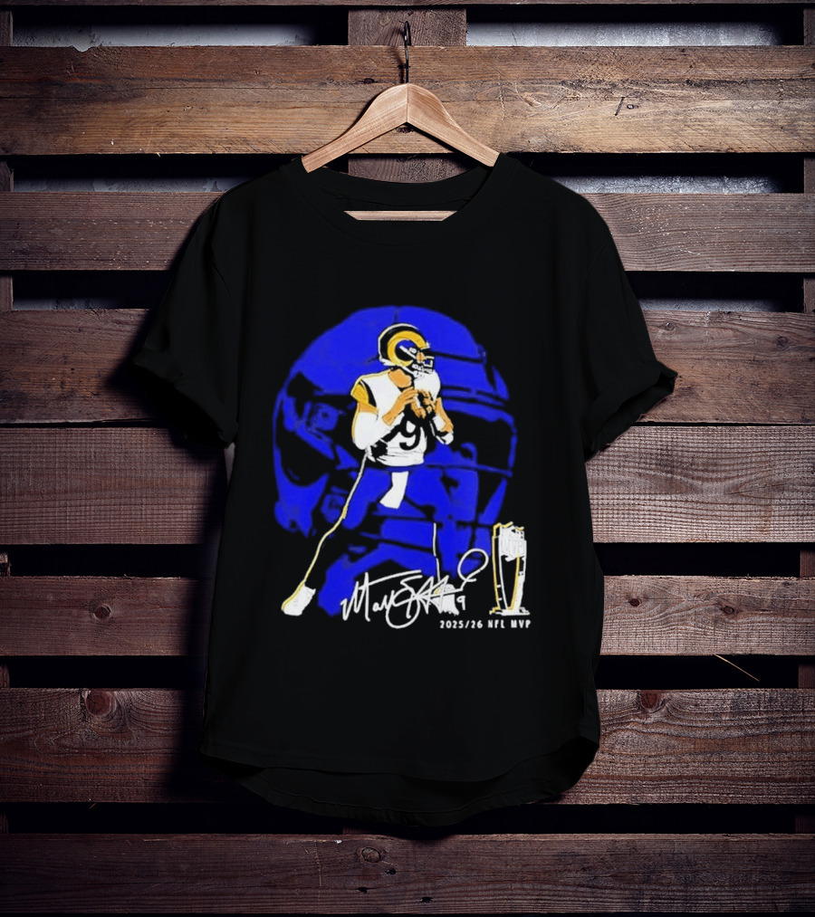 Matthew Stafford LA Rams 2025 26 NFL MVP T-Shirt