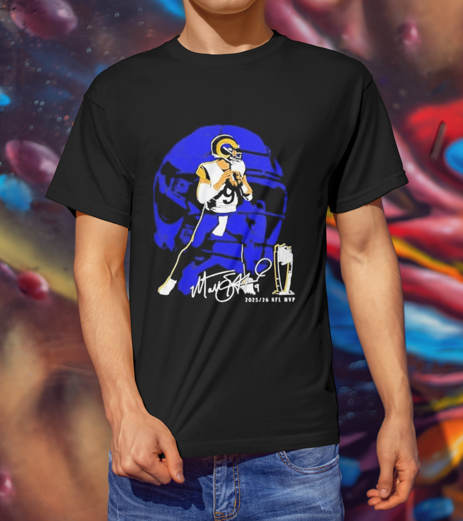 Matthew Stafford LA Rams 2025 26 NFL MVP T-Shirt
