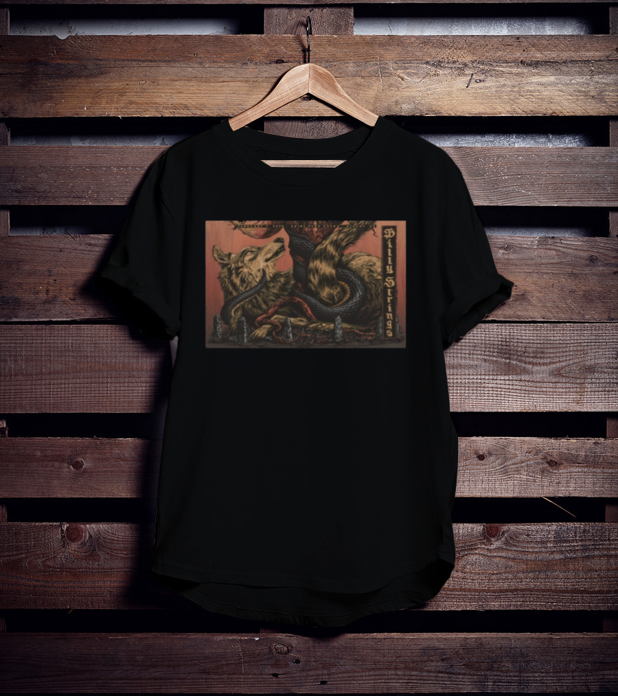 Billy Strings Akins Ford Arena Athens GA Feb 7 2026 Wolf And Serpent T-Shirt