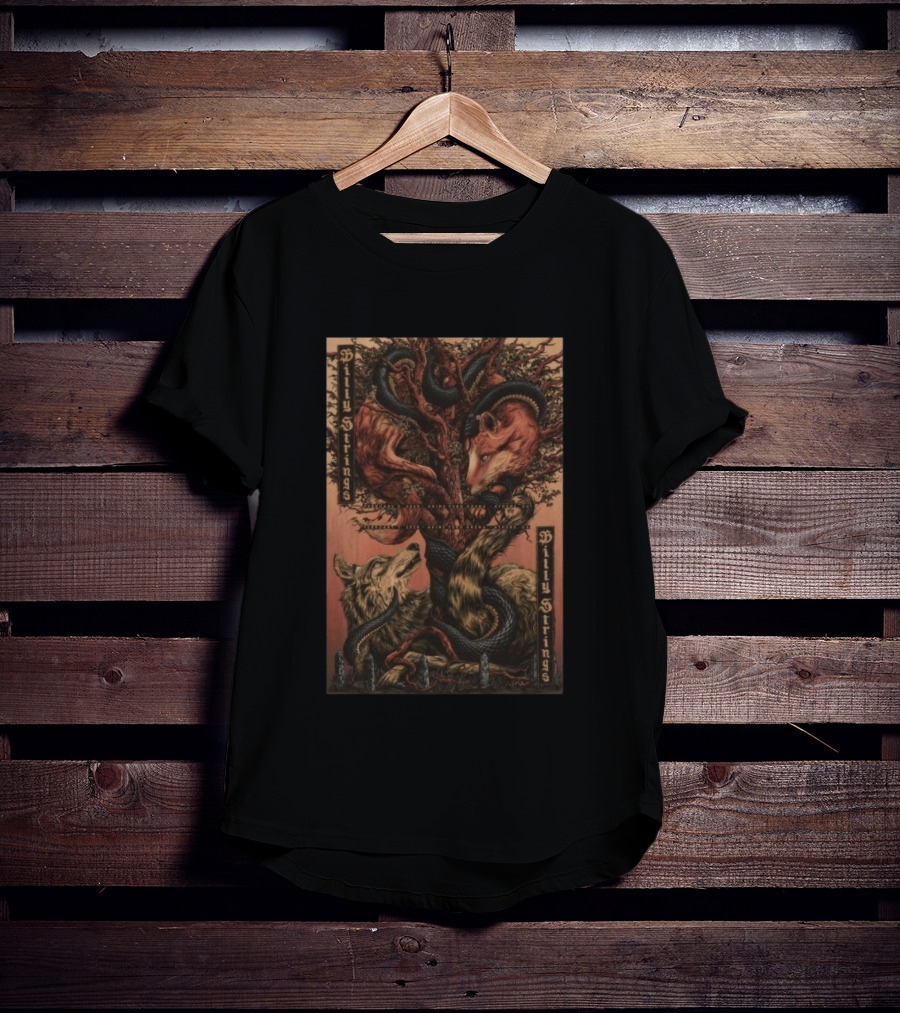 Billy Strings Athens GA February 7 2026 Fox Wolf Snake T-Shirt