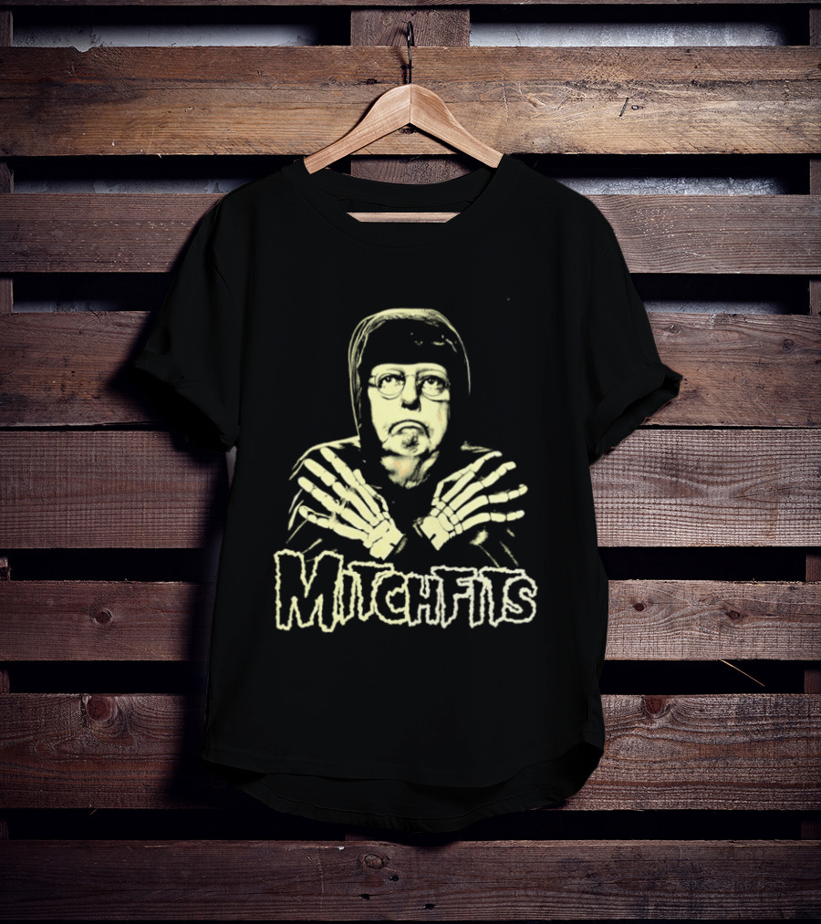 Misfits Holiday Horror Punk Skeleton Icon Holiday T-Shirt