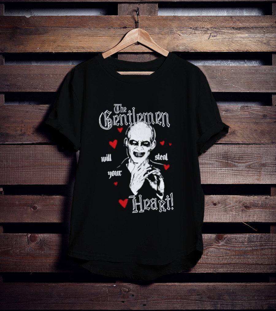The Gentlemen Vampire Will Steal Your Heart T-Shirt