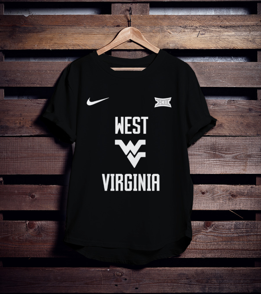 West Virginia Mountaineers Nike Big 12 Basketball T-Shirt