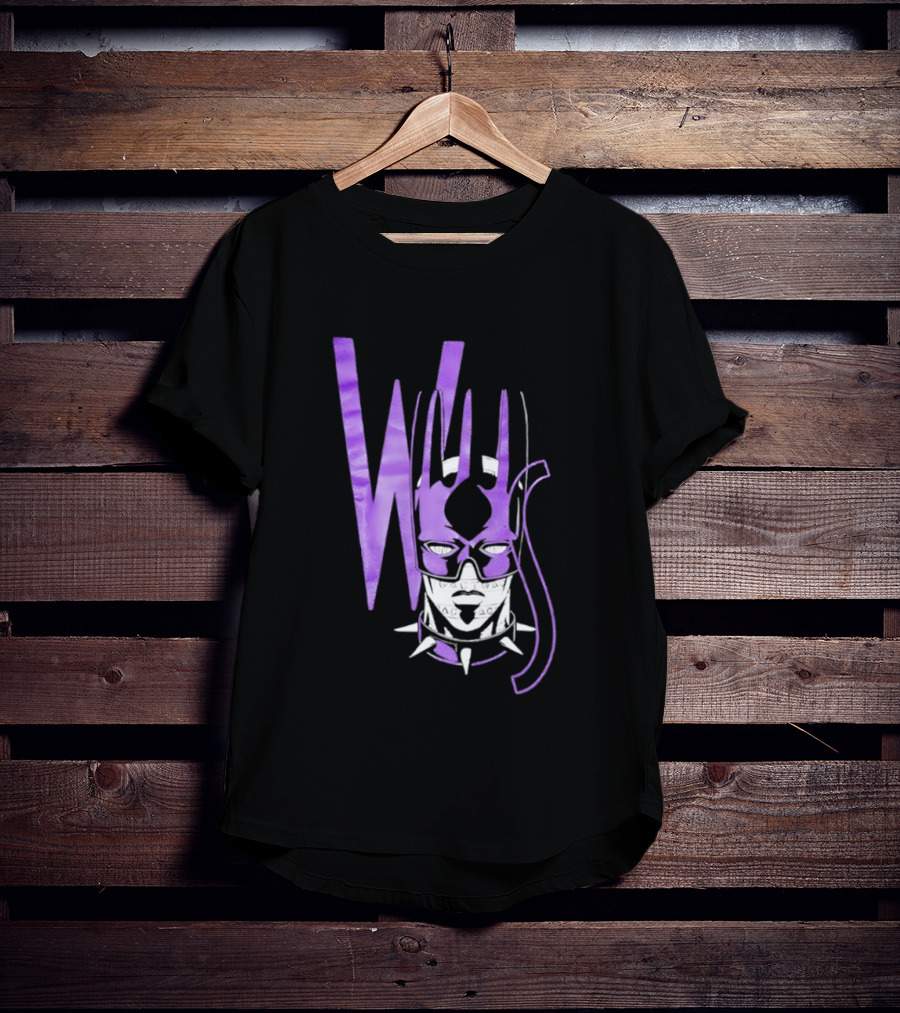 WS Whitesnake JoJo Bizarre Adventure Purple Anime Stand T-Shirt