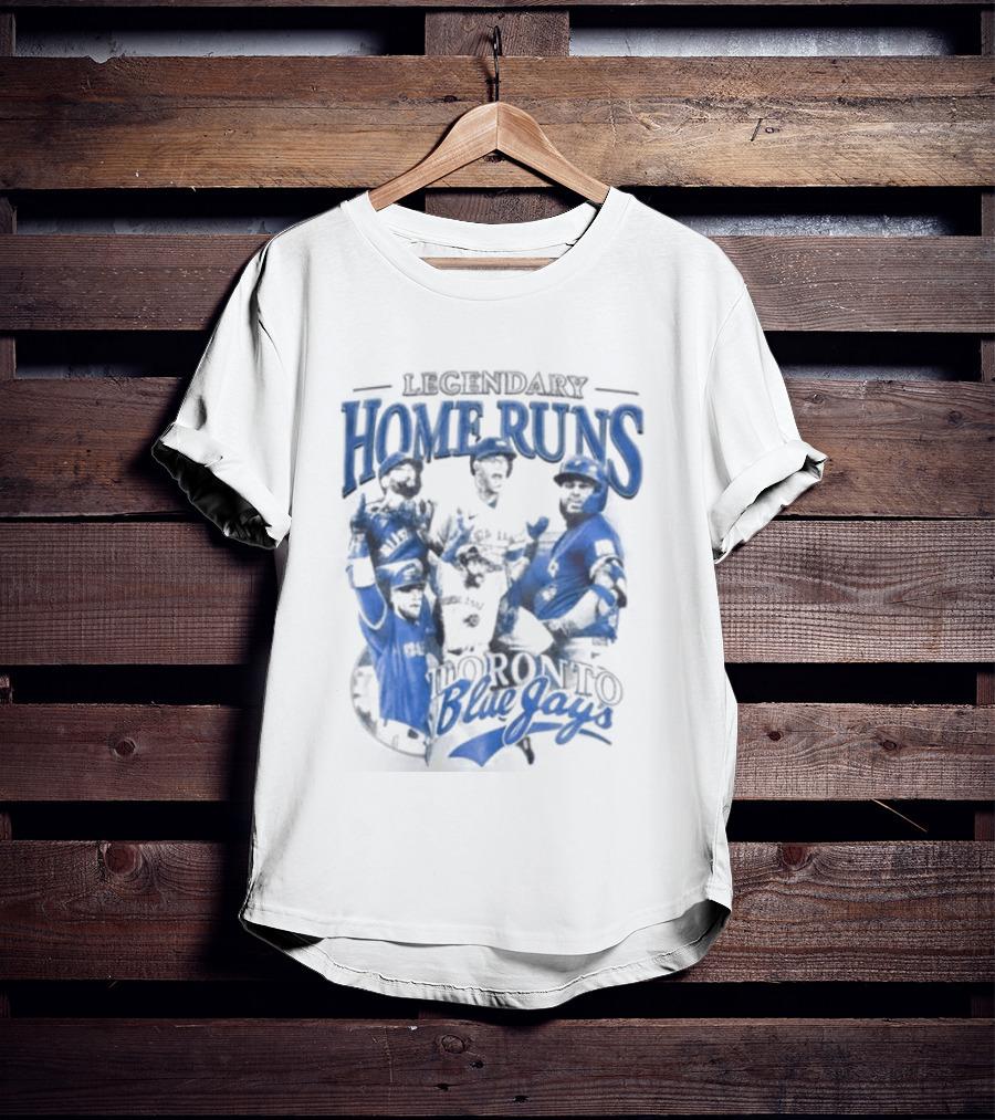 Toronto Blue Jays Legendary Home Runs 2026 Collection T-Shirt