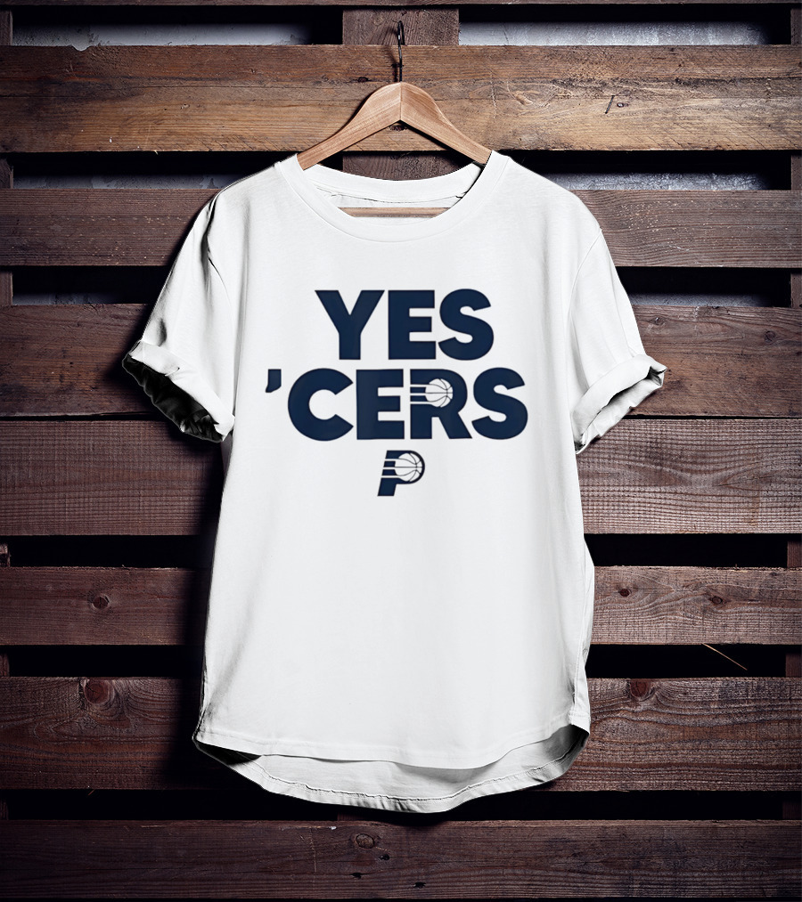 Indiana Pacers Yes 'Cers 2026 Basketball P Team T-Shirt