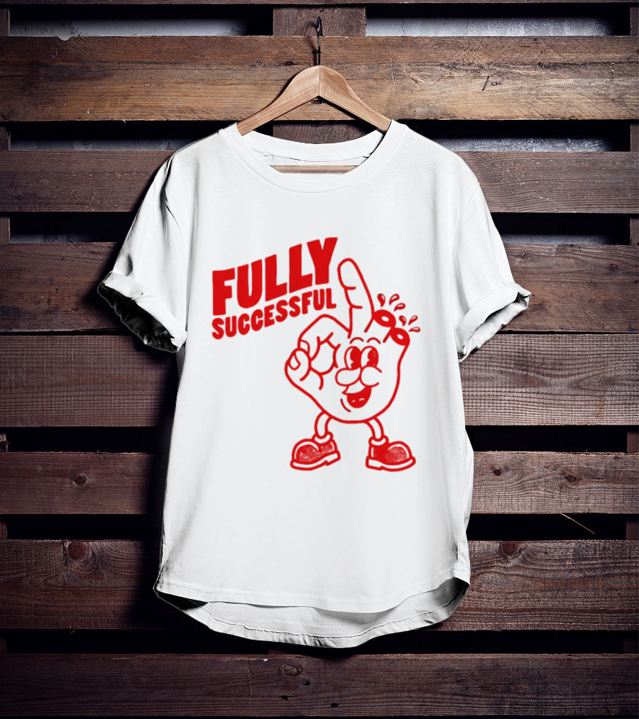 NPS Fully Successful Hand OK Gesture Cartoon T-Shirt