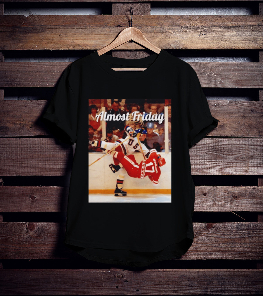 Almost Friday USA Hockey Miracle Hit T-Shirt