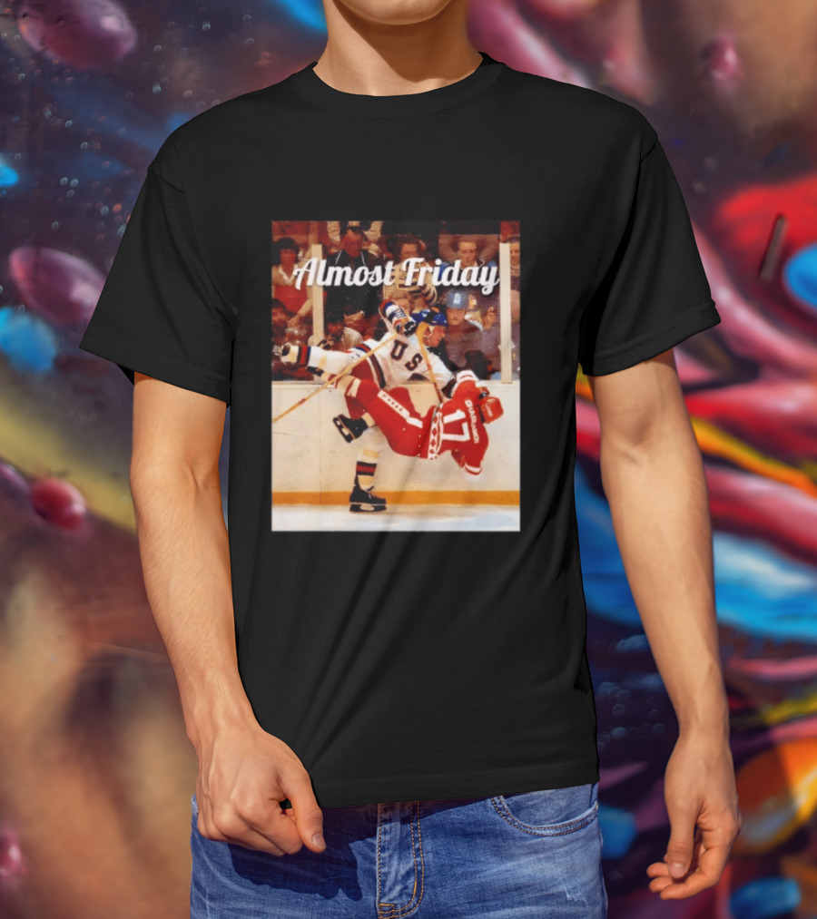 Almost Friday USA Hockey Miracle Hit T-Shirt