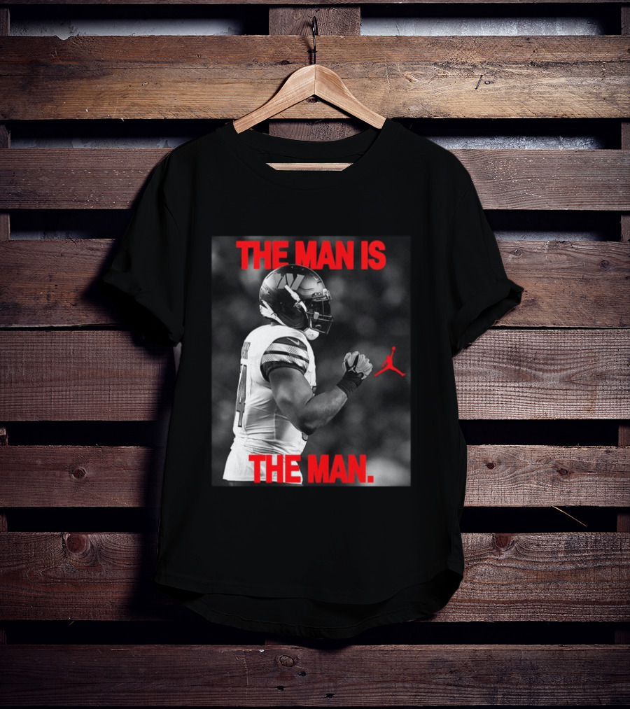 Bobby Wagner Washington Commanders The Man Is The Man Jordan Collaboration T-Shirt