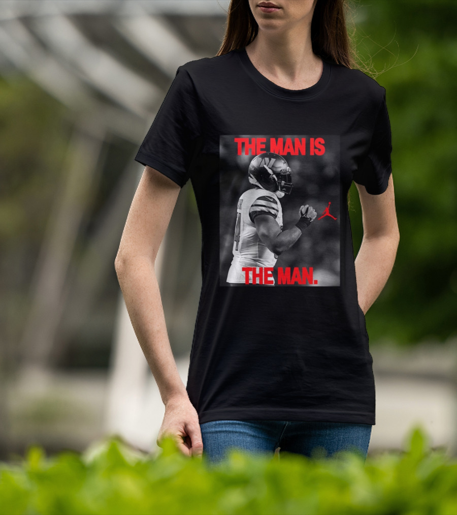 Bobby Wagner Washington Commanders The Man Is The Man Jordan Collaboration T-Shirt
