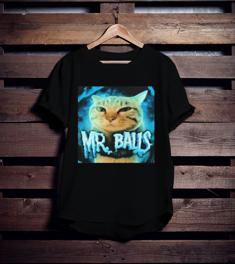 Mr Balls Cat T-Shirt