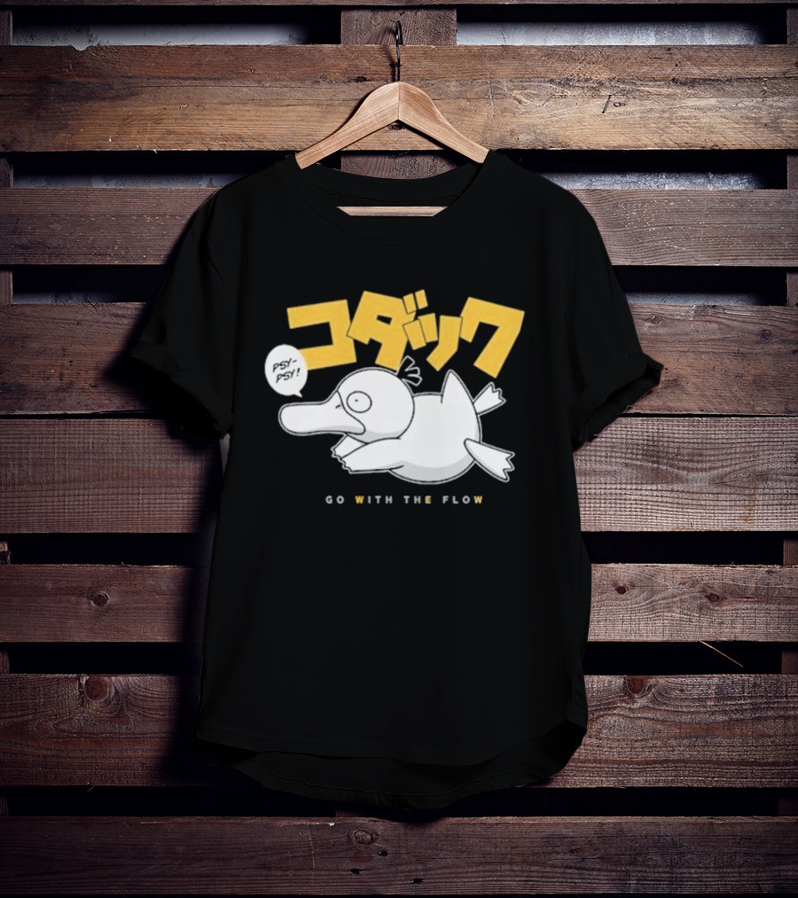 Pokémon Psyduck Go With The Flow T-Shirt