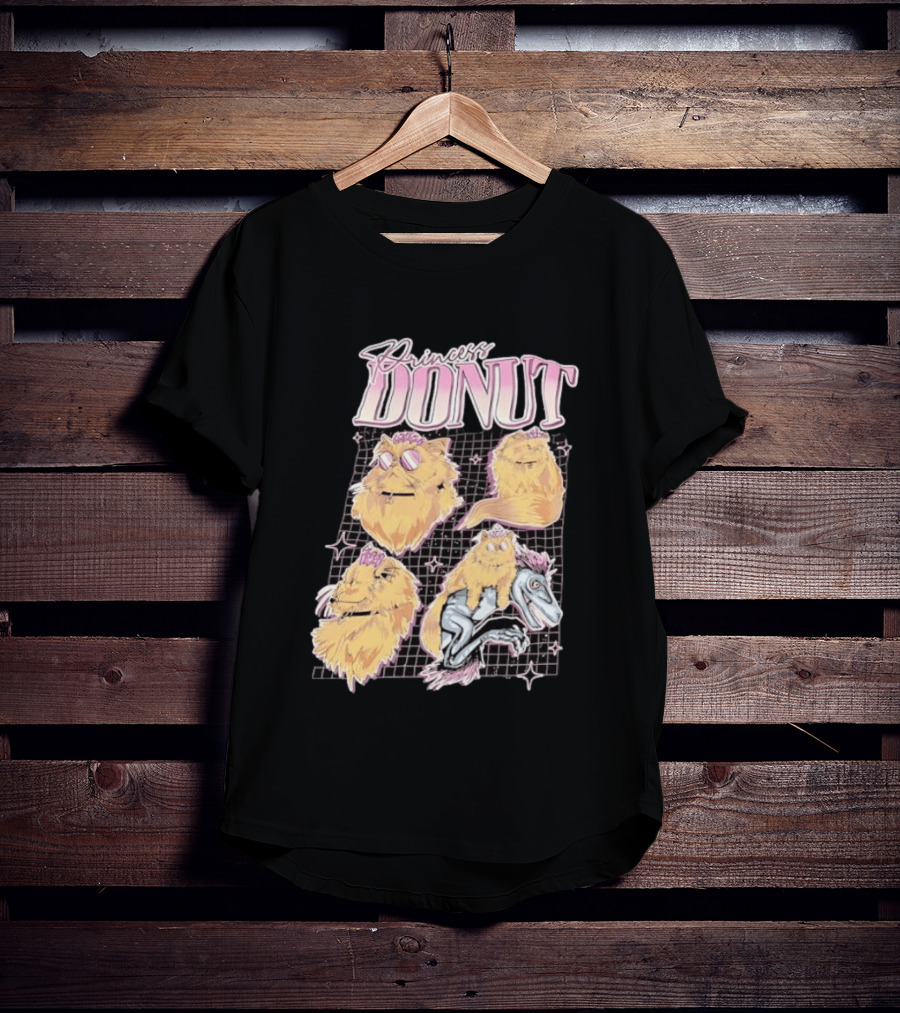 Princess Donut Collage Dungeon Crawler Carl Cat T-Shirt
