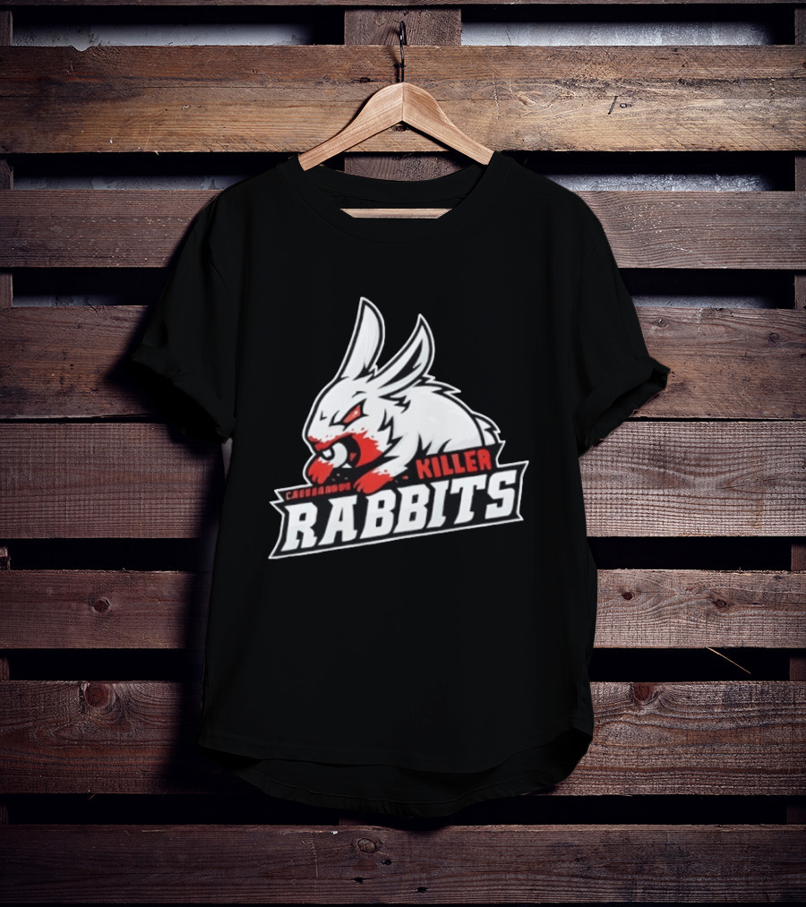 Caerbannog Killer Rabbits Bloody Bunny T-Shirt
